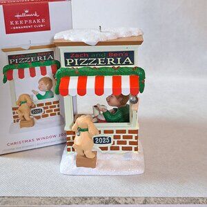 2025 Hallmark Ornament Keepsake Club Christmas Window, New